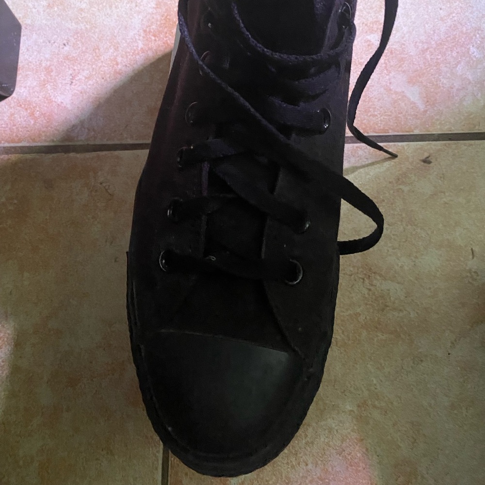 High top Converse sneakers